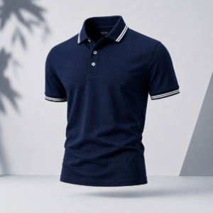 MARS Polo T-Shirt Navy Blue