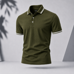 MARS Polo T-Shirt Olive Green