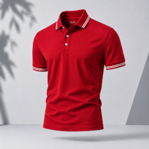 MARS Polo T-Shirt Red