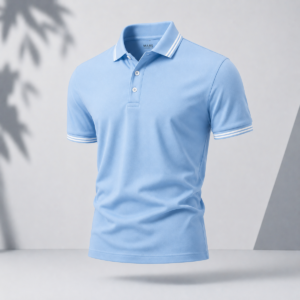 MARS Polo T-Shirt Sky Blue
